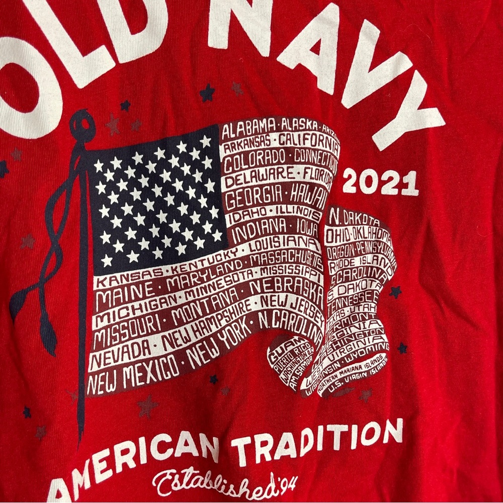 Old Navy 4th of July Crop Top - Picture 7 of 7